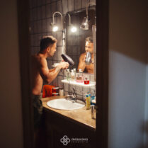 amalgama fotografia novio